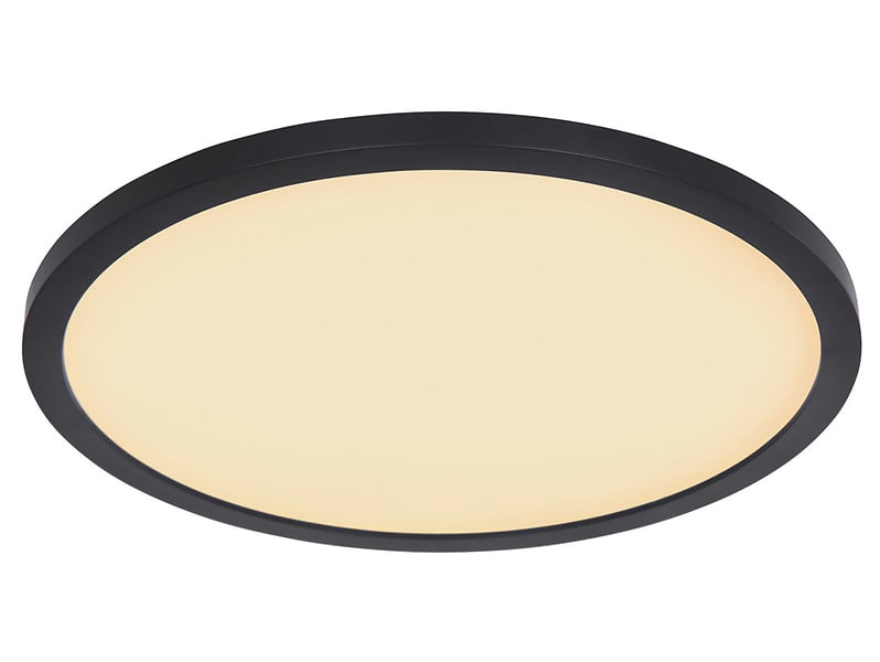 Plafon Sapana LED akrylowy 29,4 cm czarny