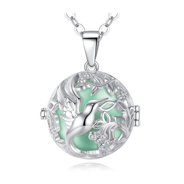 Bola de Grossesse cage Colibri Boule Verte cadeau future maman