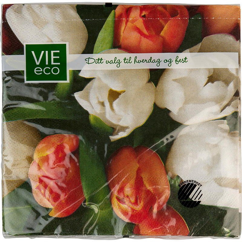 Vie Eco -lautasliinat 20 kpl 33x33 cm
