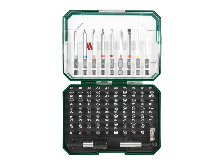 Conjunto de bits lubrificados PARKSIDE®, conjunto de bits e soquetes PBS3 A2