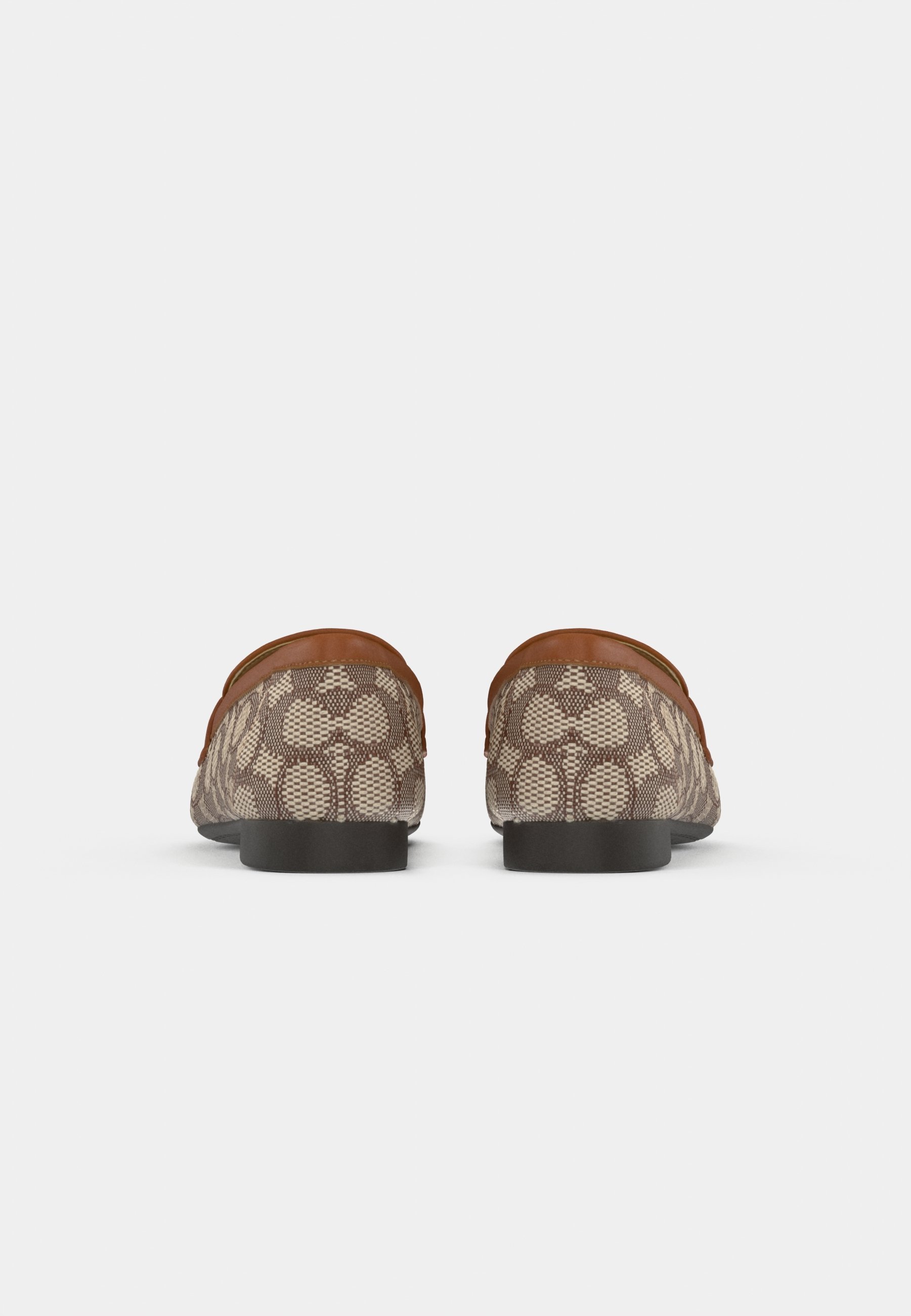 COACH SCULPTED C SIGNATURE LOAFER - Slipper - Kakao/Bernstein