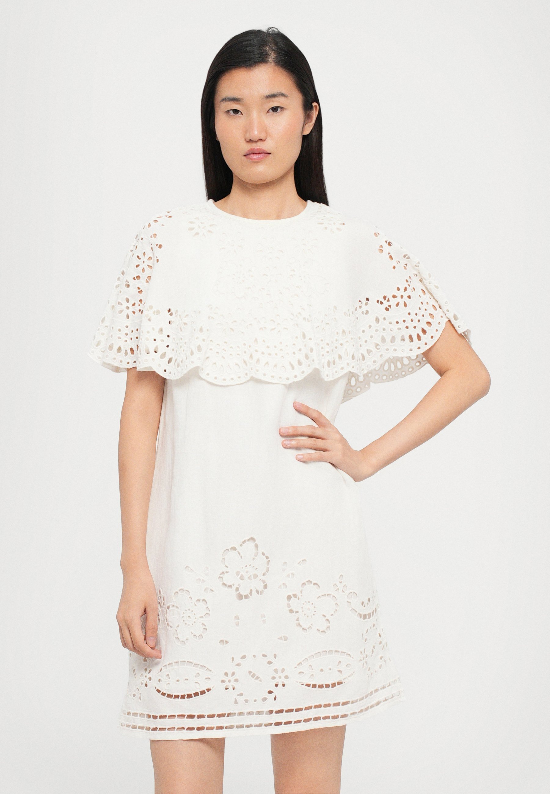 Sea LULA MINIKLEID - Tageskleid - weiß