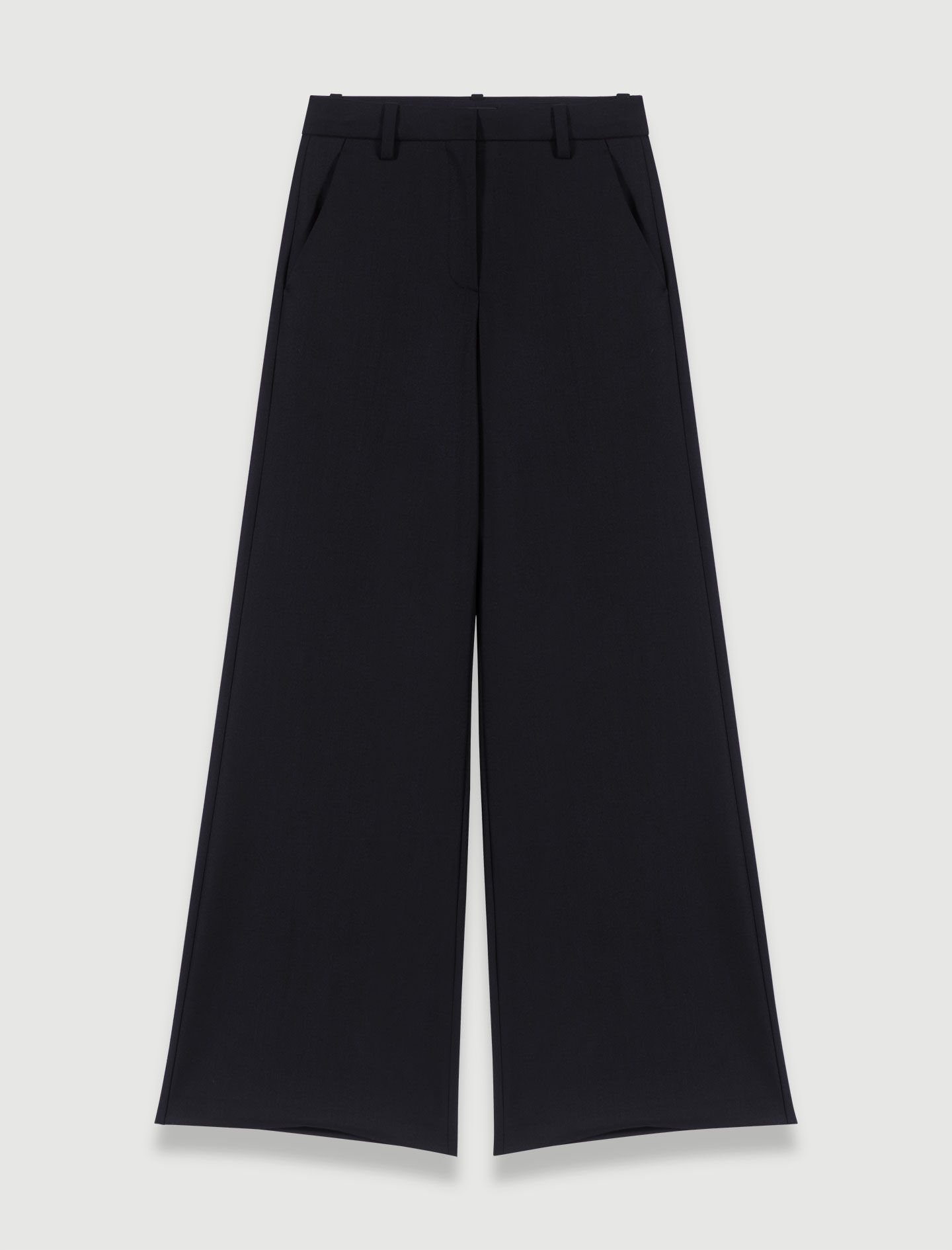 Uitlopende broek - Zwart