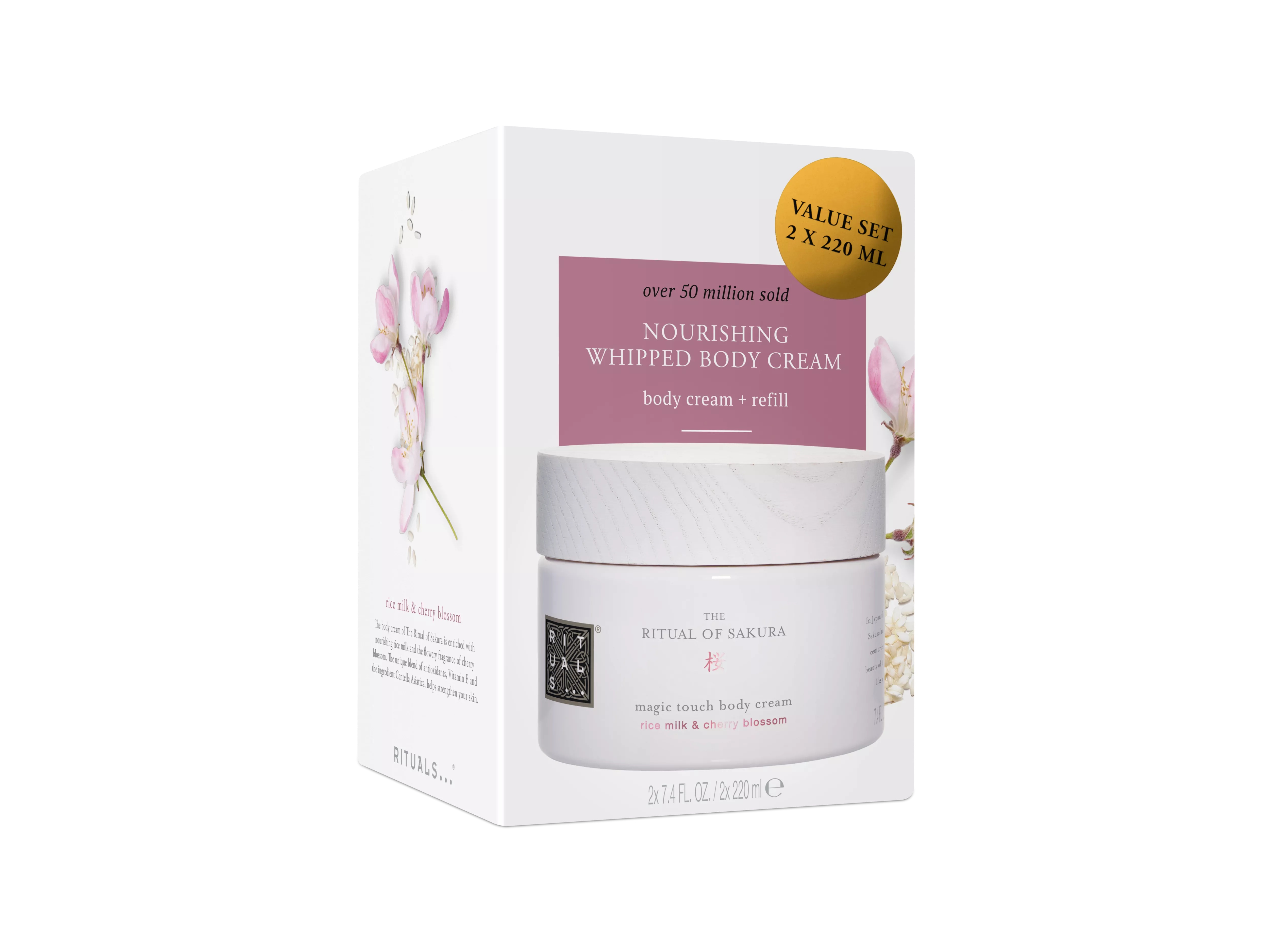Telový krém a náhradné balenie