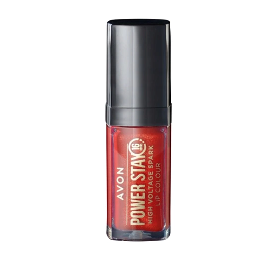 Avon Power Stay płynna pomadka do ust Scarlet Flame 7 ml