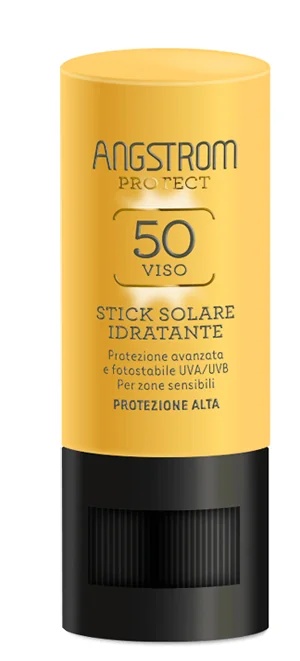 ANGSTROM PROTECT Protetor Solar Hidratante em Bastão Angstrom FPS 50 para o Rosto 9 ml Hipoalergênico