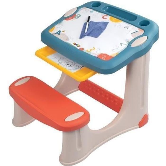 Smoby - Magic Desk - 12 Accessories Included - Ages 2+