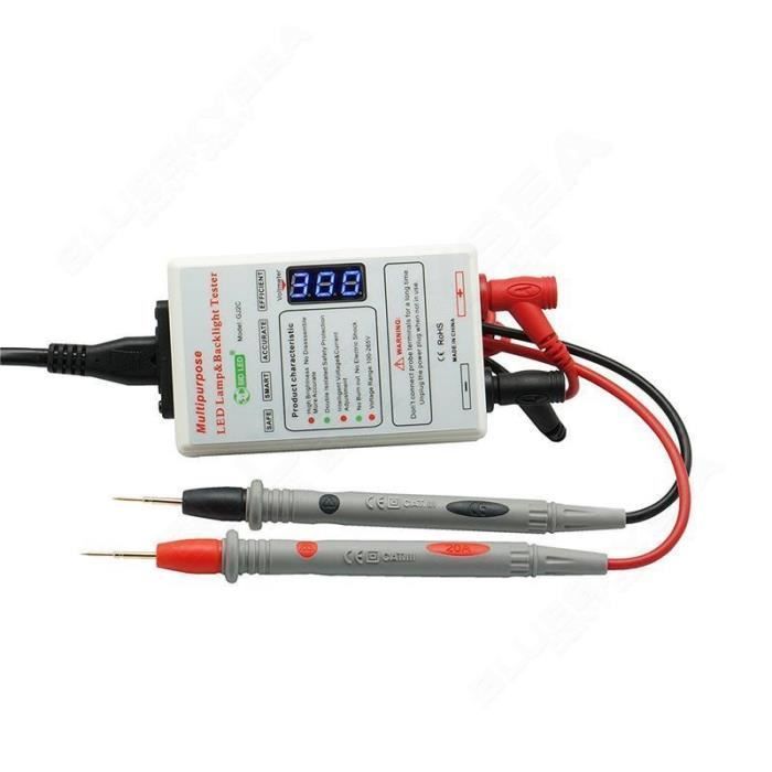 SID GJ2C 0-300V Meter outil lampe détecteur réparation LED Beads TV Backlight Tester