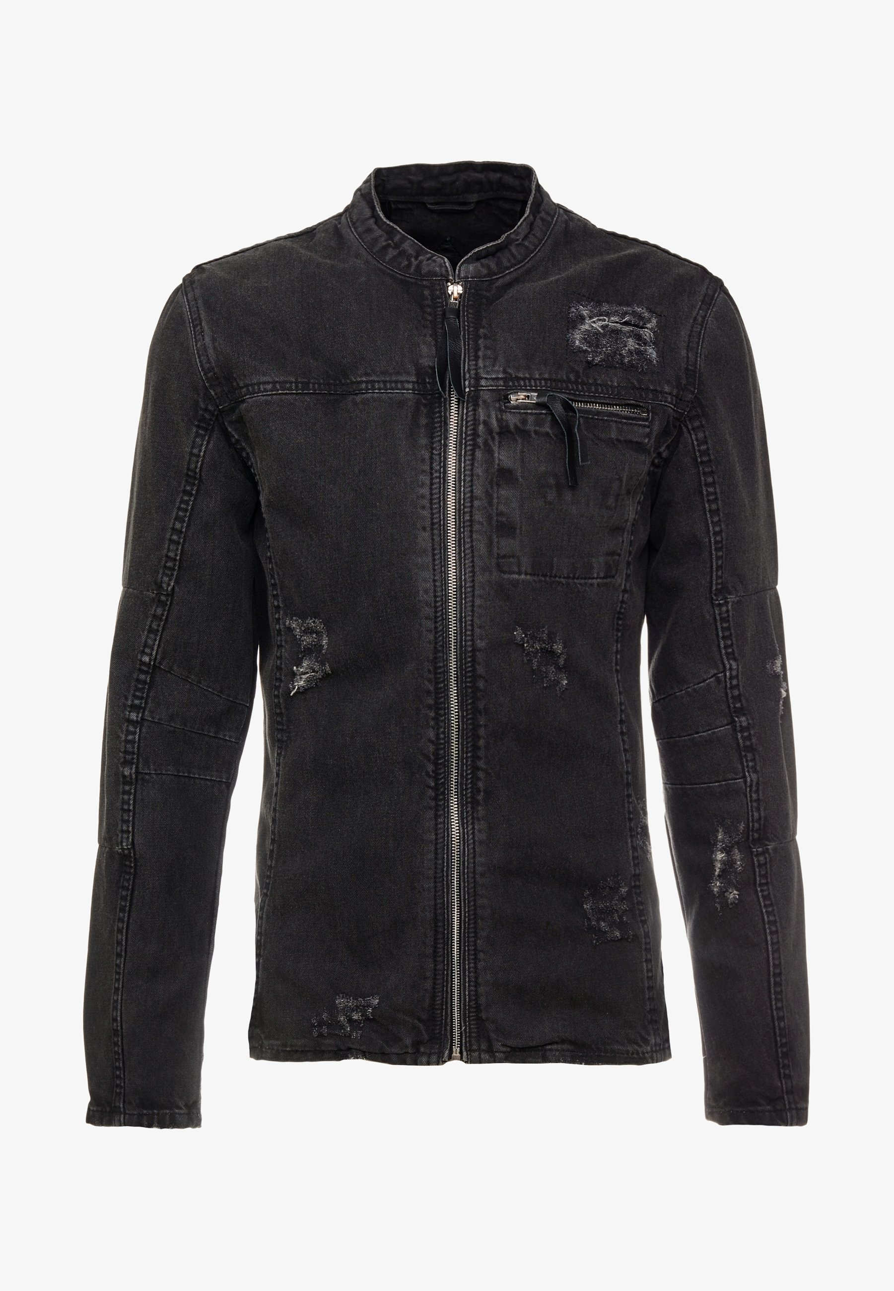 Be Edgy Jeansjacke – schwarz