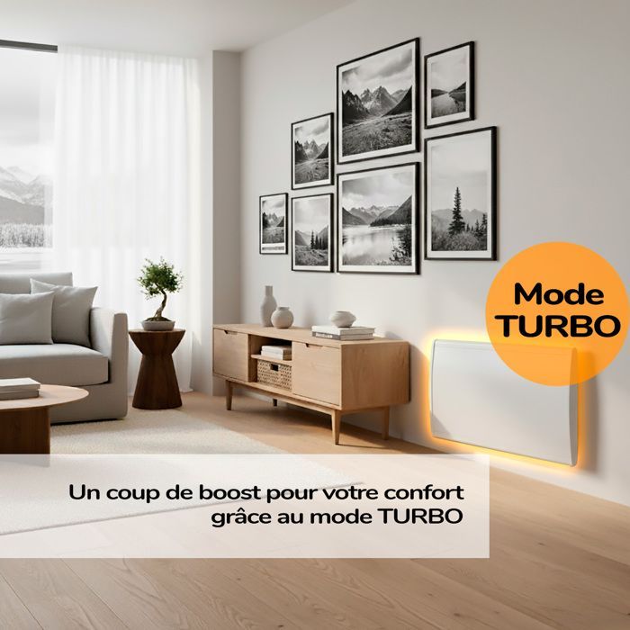 Radiateur électrique à inertie sèche Mara 1500 W HJM