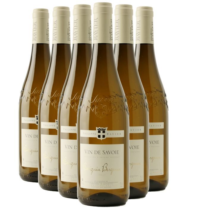 Philippe and Sylvain Ravier Vin de Savoie Chignin Bergeron 2025 - Vino blanco de Saboya - Bugey (6x75cl)