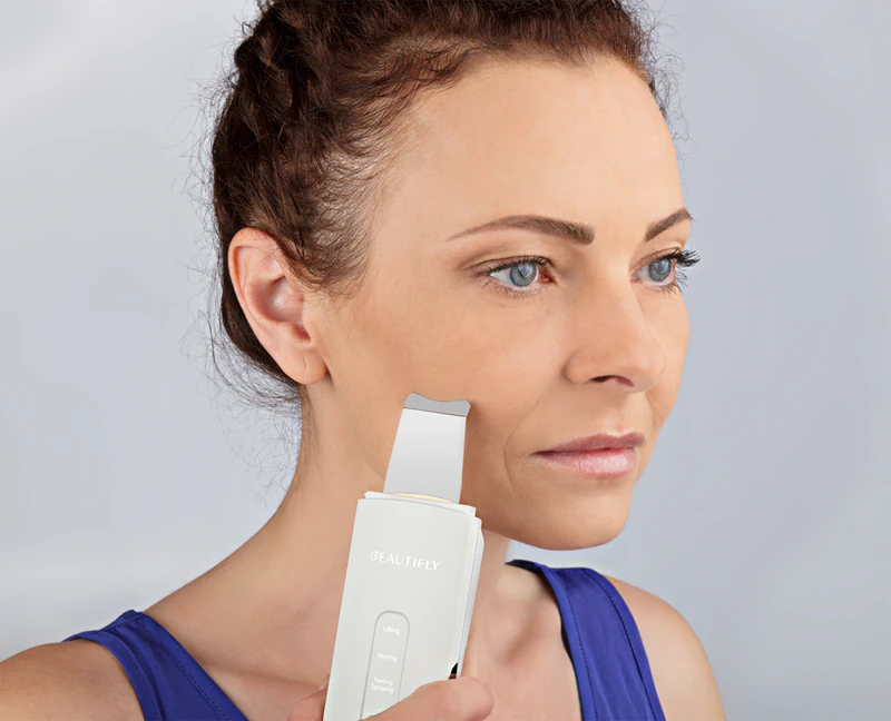 Beautifly B-Scrub Aqua Glow Multifunktions-Ultraschallspatel