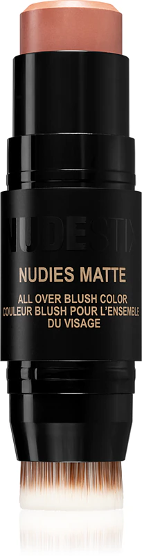 Nudestix Nudies Matte, cosmético multifuncional para maquiagem de olhos, lábios e rosto.