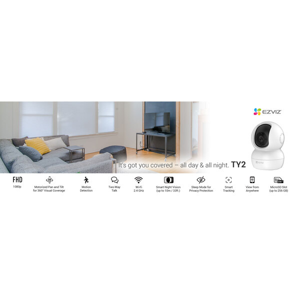 Indoor surveillance camera TY2, FullHD
