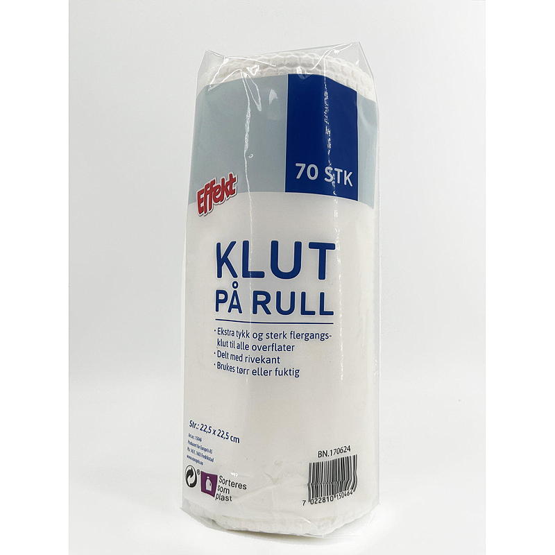 Effekt Universalklut 70 stk. på rull, Premium Effect