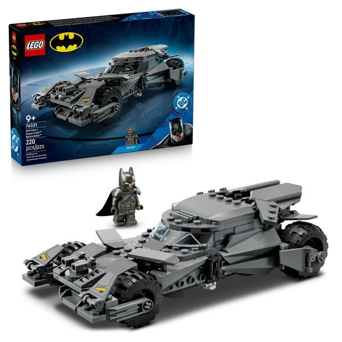 LEGO DC Batman 76331 La Batmobile de Batman v Superman - Jeu de Construction dès 9 ans