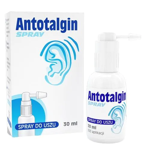 Antotalgin, Spray do uszu