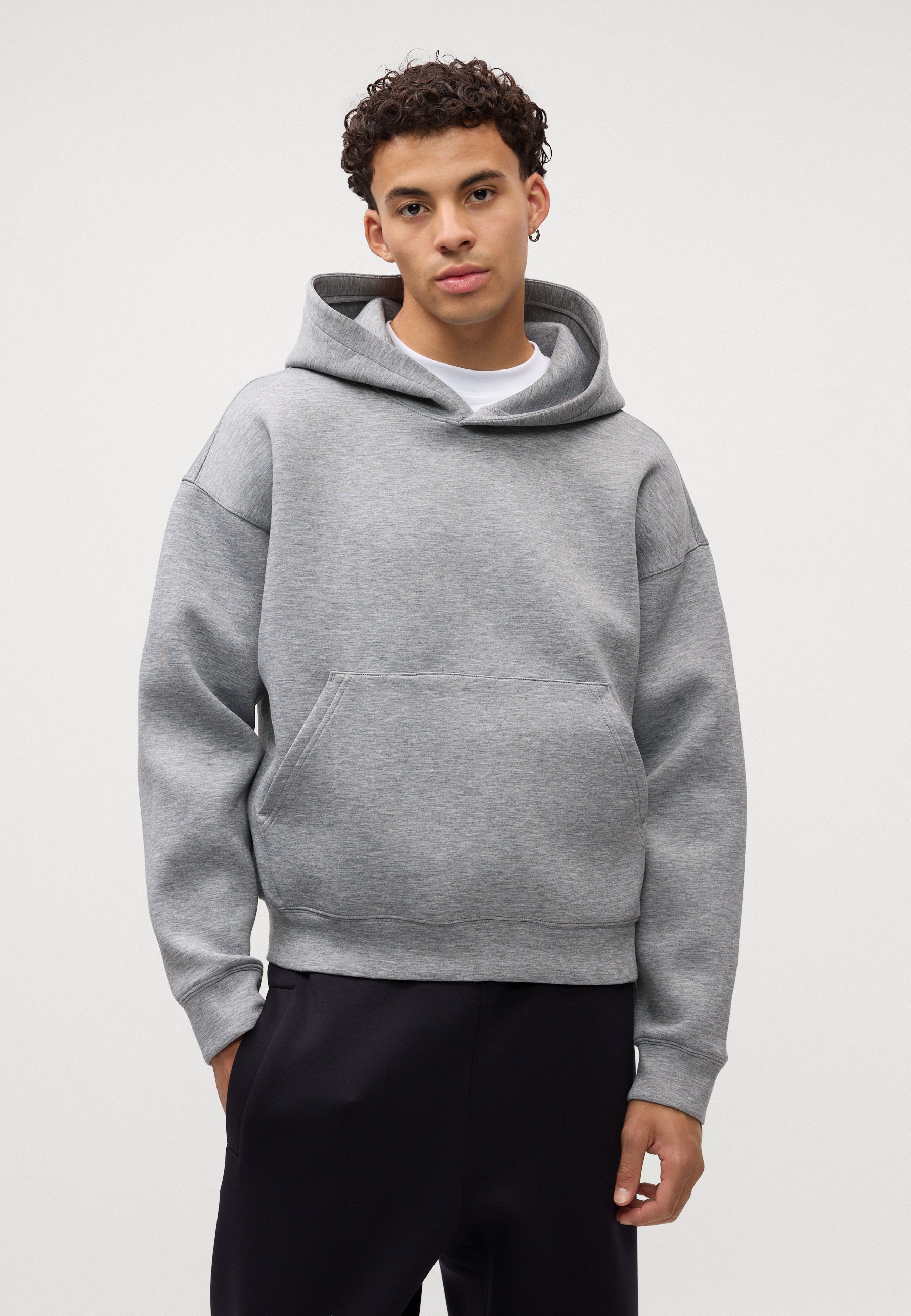 Weekday SIMON HOODIE - Huppari - melange