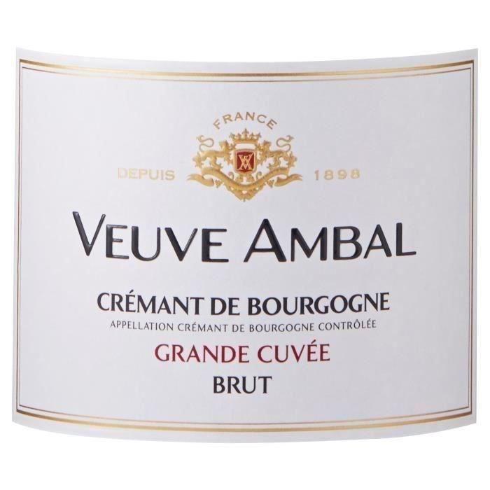 Veuve Ambal Grande Cuvée - Crémant de Bourgogne x3