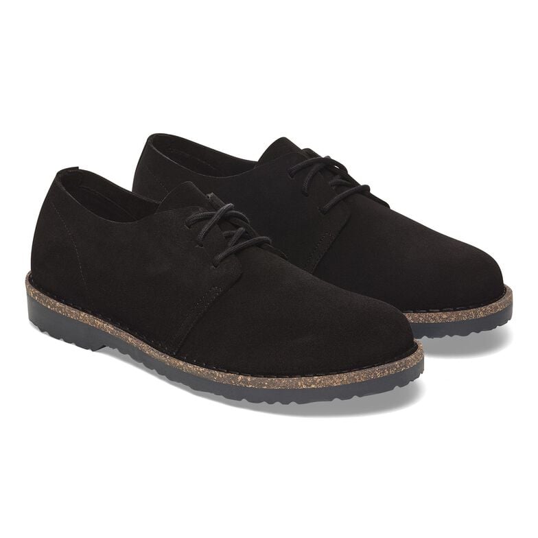 Uppsala Low Pelle scamosciata - Black Black