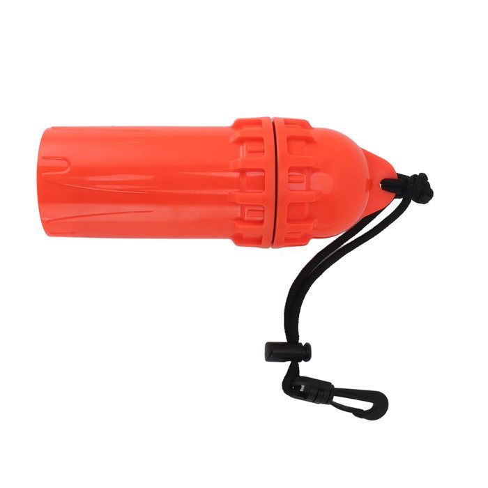 Caja estanca OMABETA para buceo, snorkel y deportes (con botas de cintura) - Roja