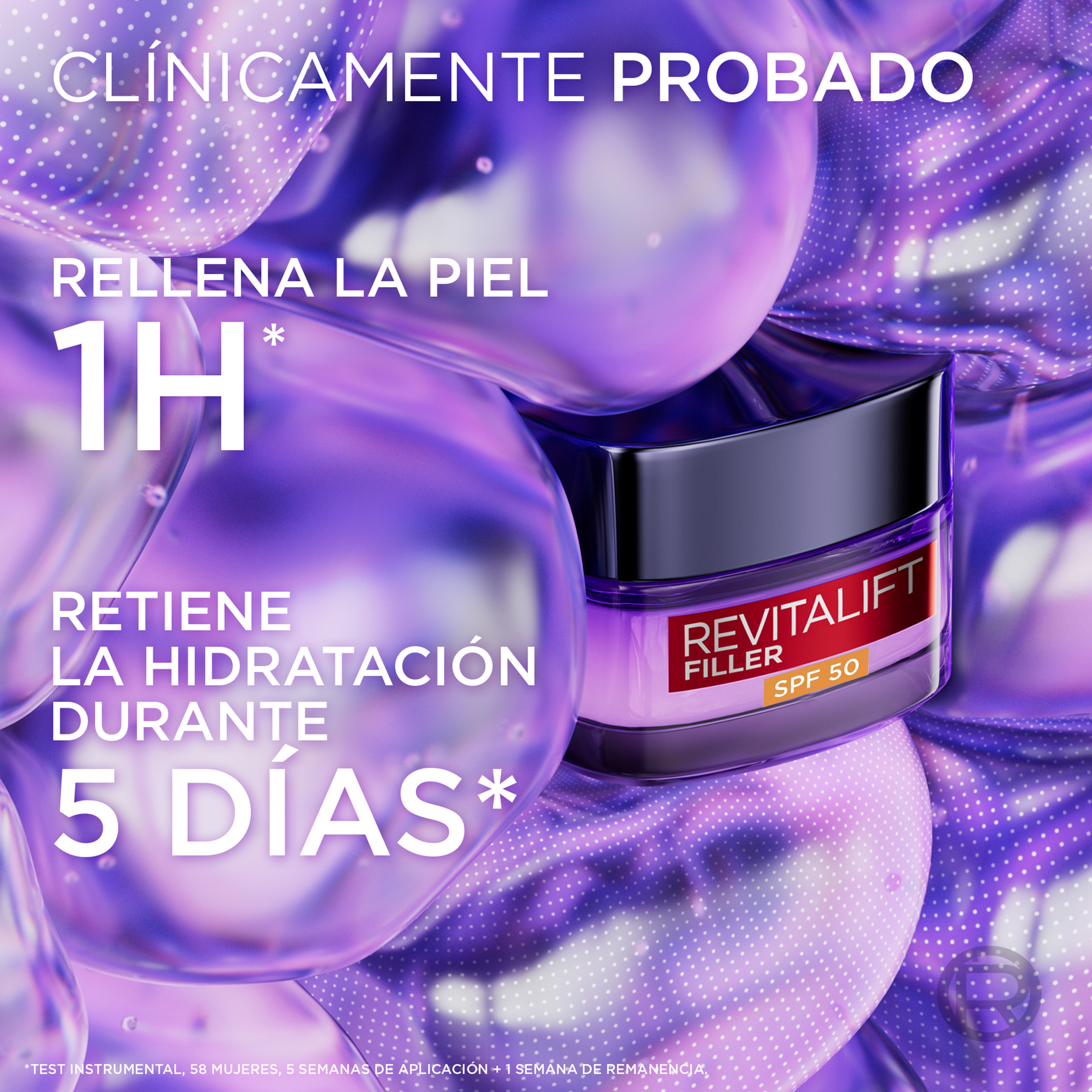 Revitalift Filler Intenzivna krema za punjenje SPF50 Kreme protiv bora i starenja