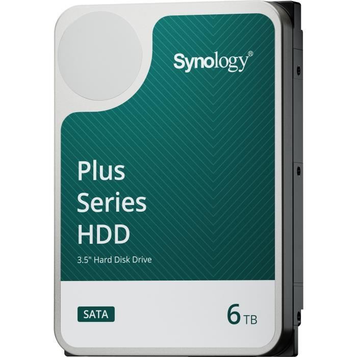 Disque dur interne SYNOLOGY HAT3300-6T - 6 To - SATA 6Gb/s - 5400 tours/min