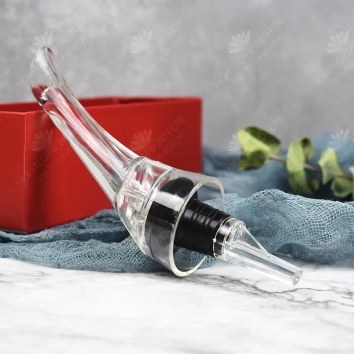 Decantador de vino creativo HTBE®, dispensador de vino rápido, vertedor de corchos, juego de vino con forma de bolígrafo mágico