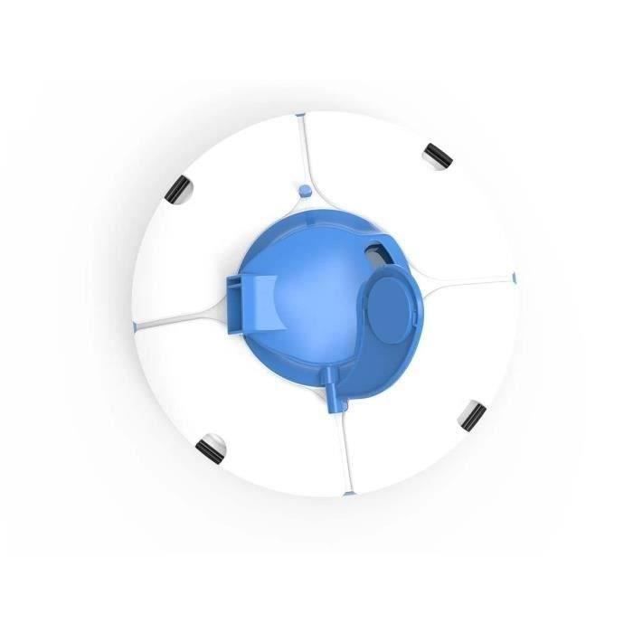 Kit Piscine hors sol tubulaire BESTWAY - Power Steel™- 488 x 305 x 107 cm - Ovale + Robot aspirateur Frisbee