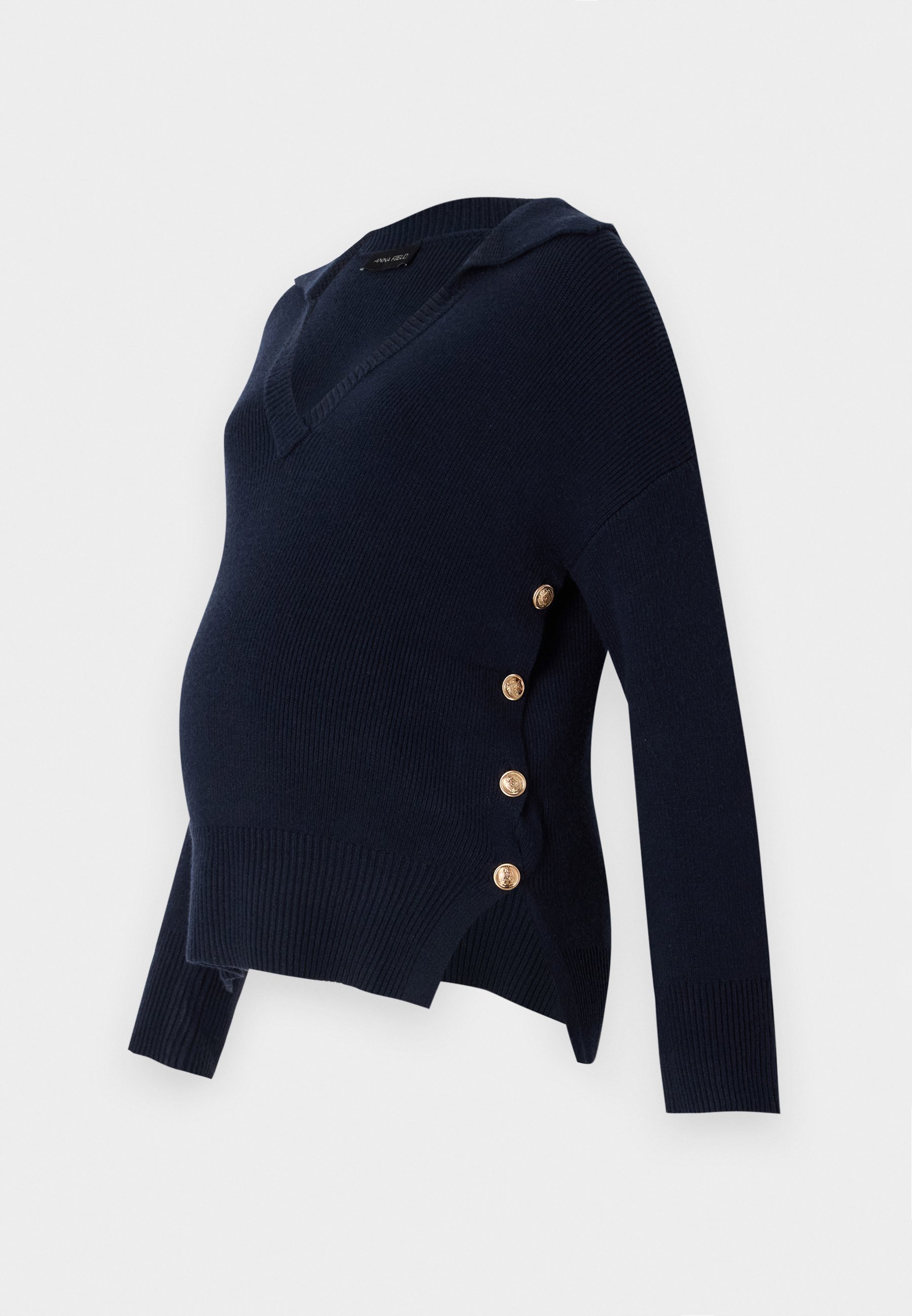 Pull Anna Field MAMA - bleu marine