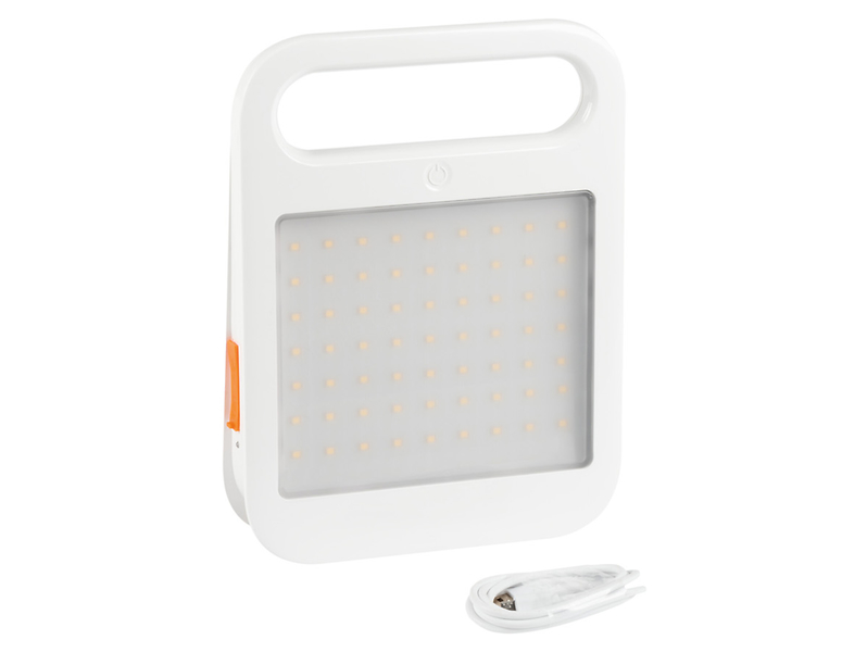 Lampa solarna PRTL LED biała