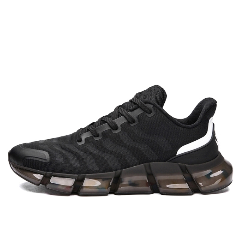 Scarpe da ginnastica casual traspiranti da uomo, leggere, morbide, in tessuto Flyer Welt, antiscivolo, resistenti all'usura e ammortizzanti, taglie 39 e 44.