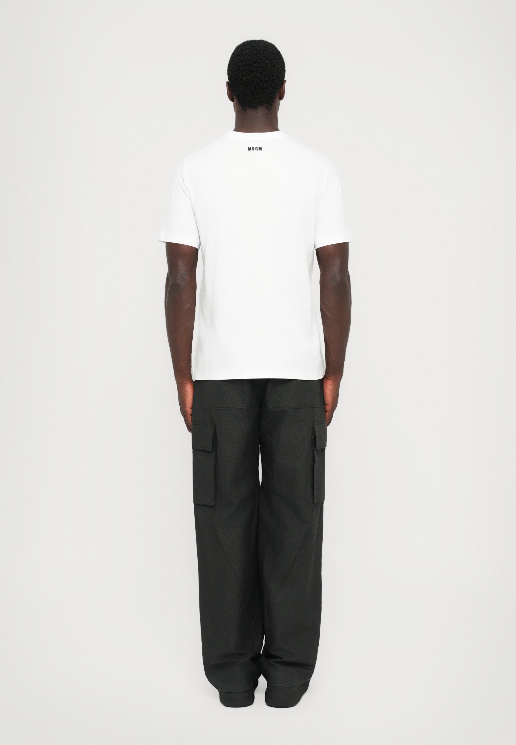 MSGM Print T-shirt - optisch wit