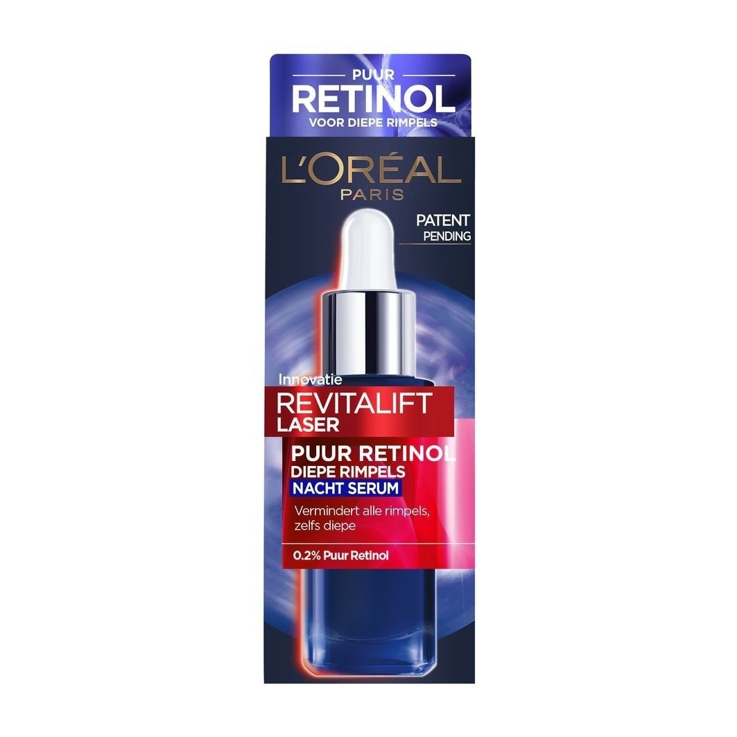 L'Oréal Paris pretnovecošanās serums Laser X3 retinola nakts serums - 30 ml