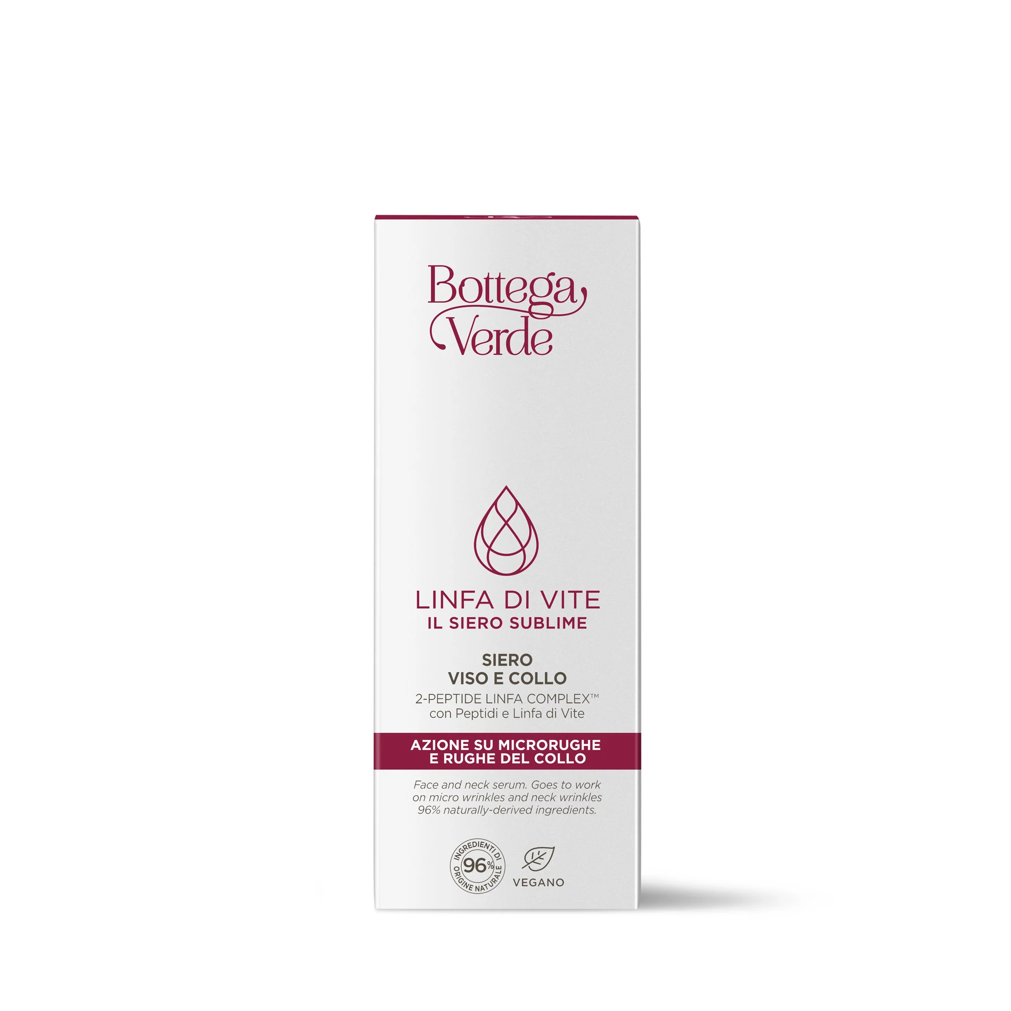 Linfa di vite Il Siero Sublime - Siero Viso E Collo - Siero viso antirughe, Tratt.collo e décolleté antirughe