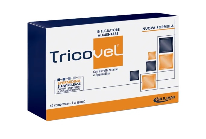 TRICOVEL Tricovel 45 comprimés Complément alimentaire contre la chute des cheveux à libération progressive