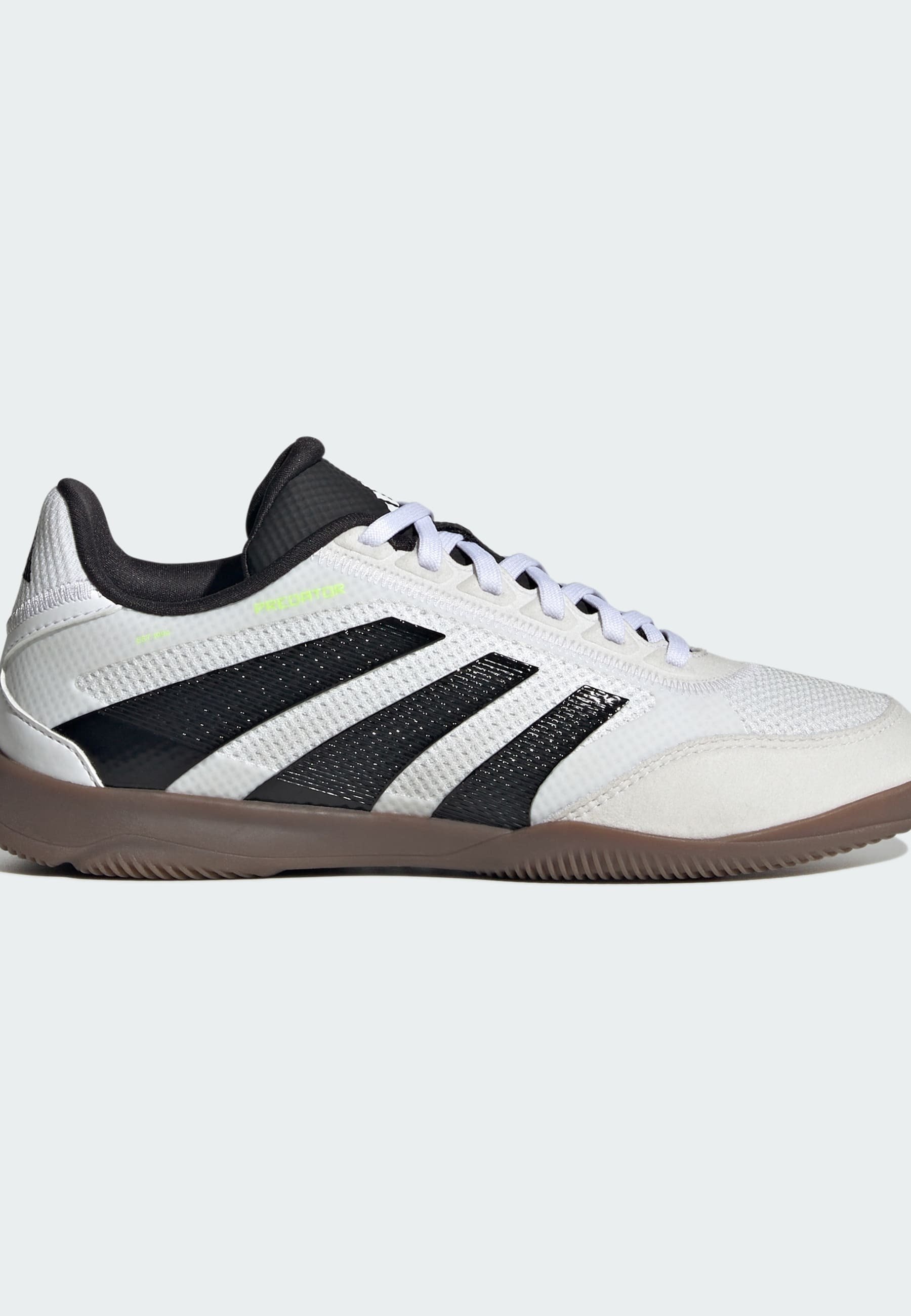 adidas Performance PREDATOR LEAGUE - Zaalvoetbalschoenen - wolk wit kern zwart helder citroen