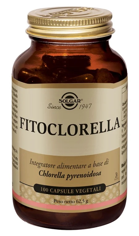 Solgar Phytochlorella 100 biljnih kapsula antioksidativni dodatak prehrani