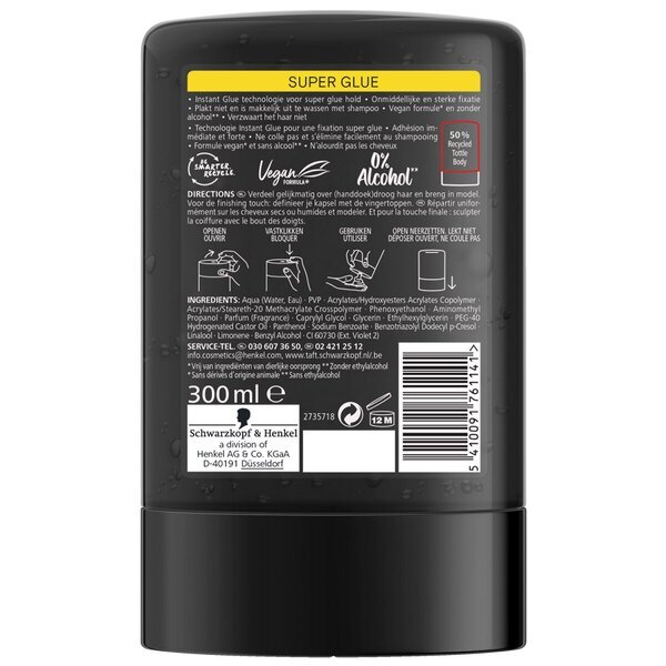 Taft Super Ljepilo Level 14 Haargel<br>300ml