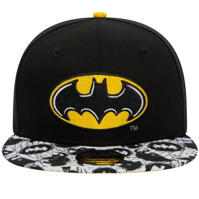 Casquette - pour un garçon - Noir - New Era Super Aop 950 Batman Kids Cap 60435024