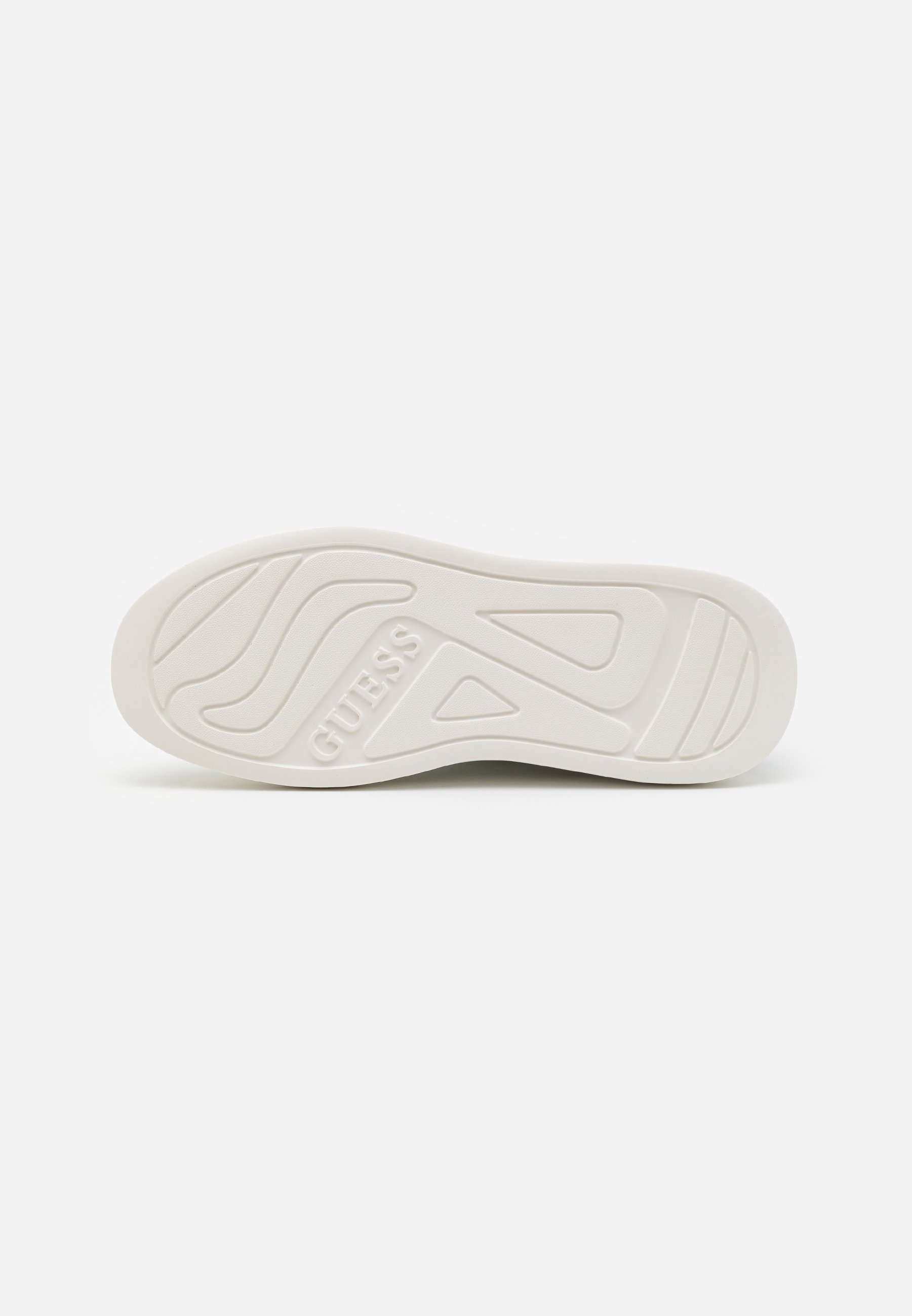 Guess ELBA - Baskets - blanches/noires