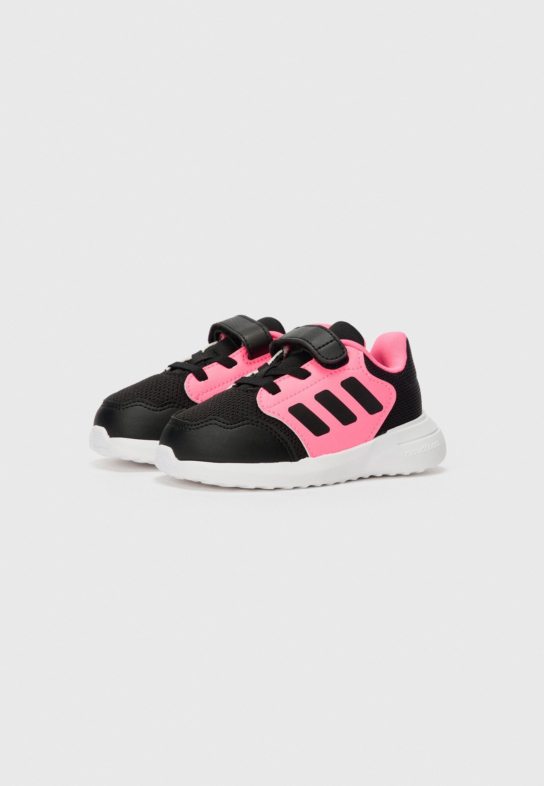 adidas Performance TENSAUR UNISEX - Chaussures de running sur route - Noir/Rose clair