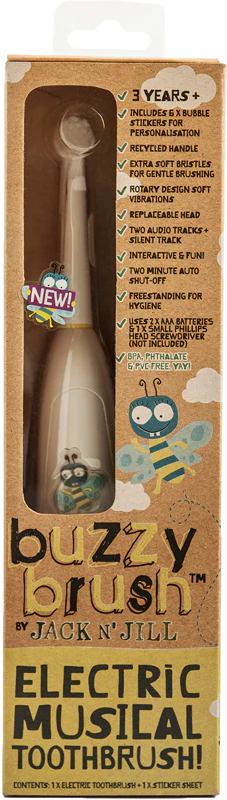 Elektrický zubní kartáček Jack N' Jill Buzzy Brush