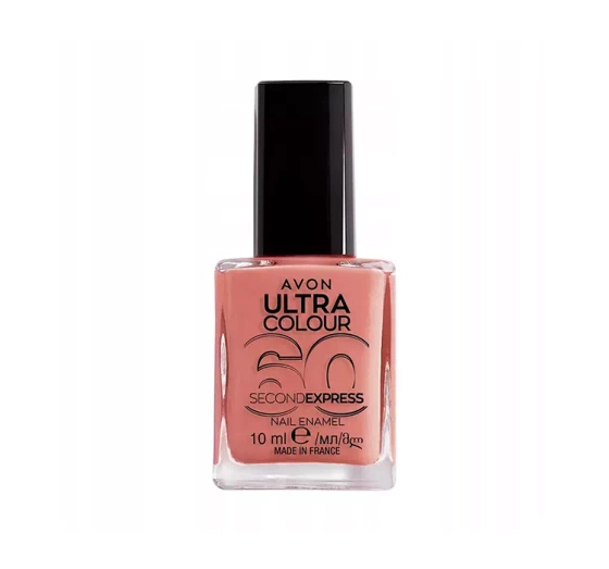 Avon Ultra Colour 60 Second Express szybkoschnący lakier do paznokci Pom Pom Macaron 10 ml