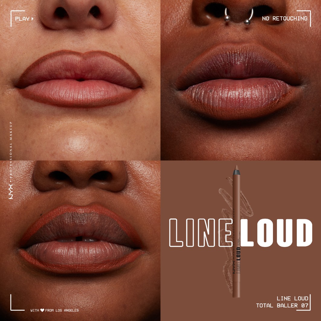 NYX Professional Makeup Lipliner Line Loud læbeblyant - 1,2 g