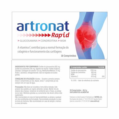 Artronat Kosttilskudd Vitamin C Rapid 30 tabletter 30 tabletter