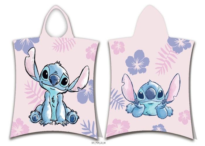 Poncho da bagno rosa Disney di Lilo & Stitch
