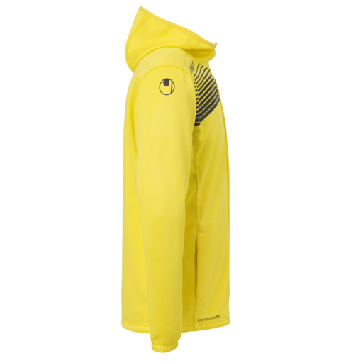 Veste à capuche Liga 2.0 jaune citron/noir Uhlsport