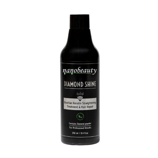 Tratamiento de queratina brasileña Nanobeauty Diamond Shine 250 ml