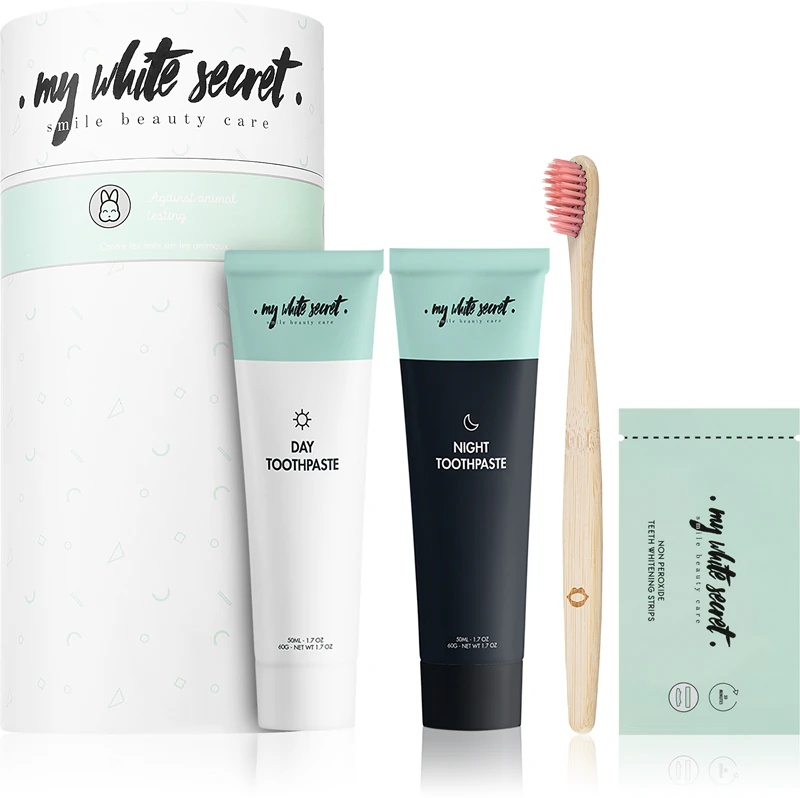 Darilni paket za nego zob My White Secret Smile Beauty Care za bleščeč nasmeh